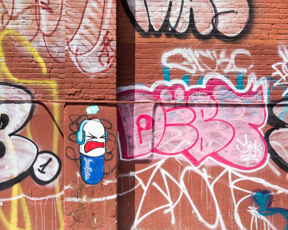 NYC Graffiti in New York, New York