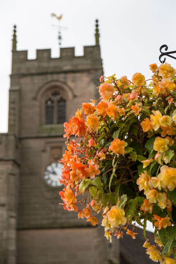 Old World Flowers in Stratford upon Avon, England