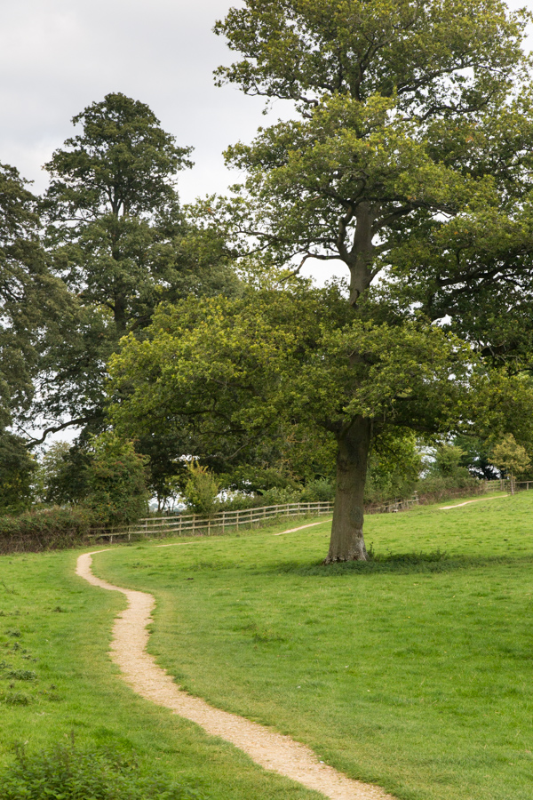 Path in Cotswolds, England