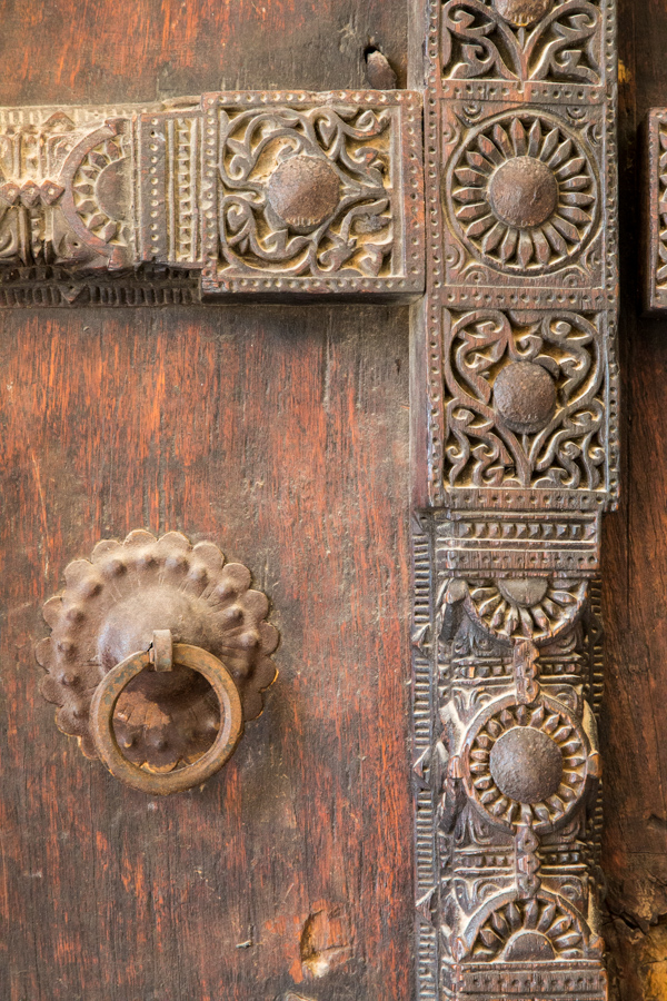 Very Old Door in Jaipur, India