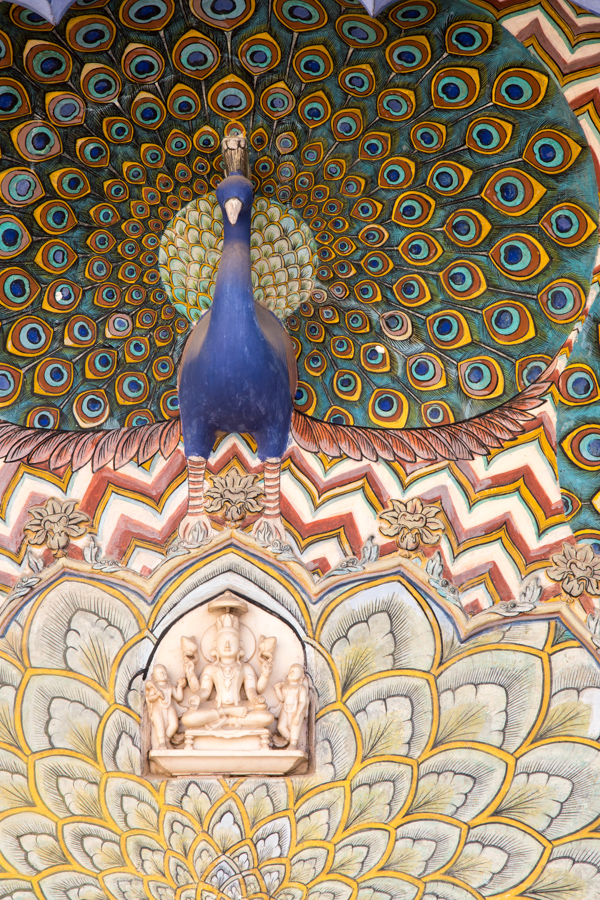 Peacock Gate in Jaipur, India