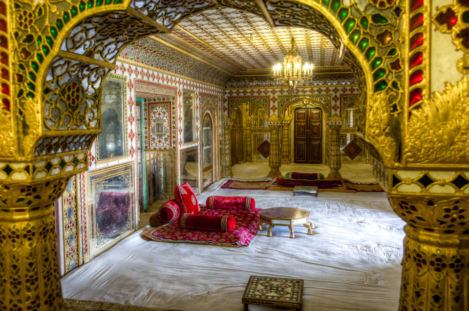 Throne Room in Jaipur, India