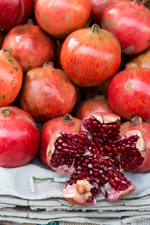 Pomegranates in Jaipur, India