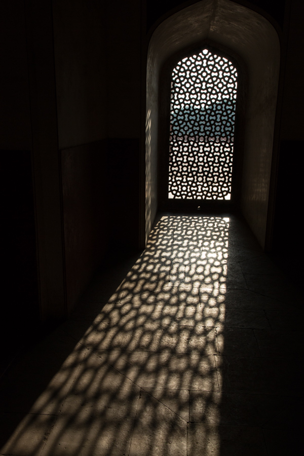 Stone Screen in Delhi, India
