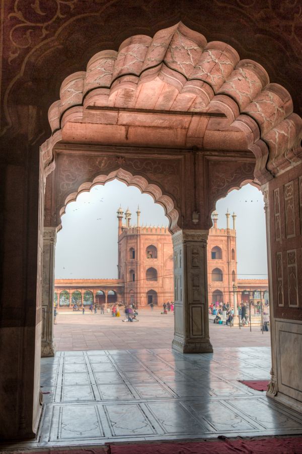 Jama Masjid Mosque in Delhi, India