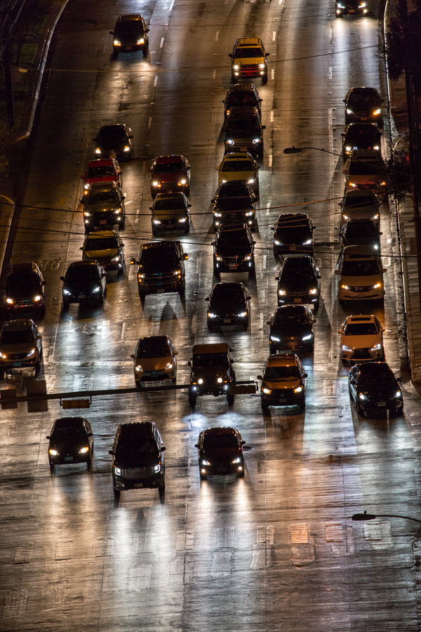 Traffic in Austin, Texas