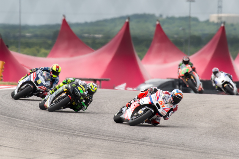 Racing in the Turn in Austin, Texas