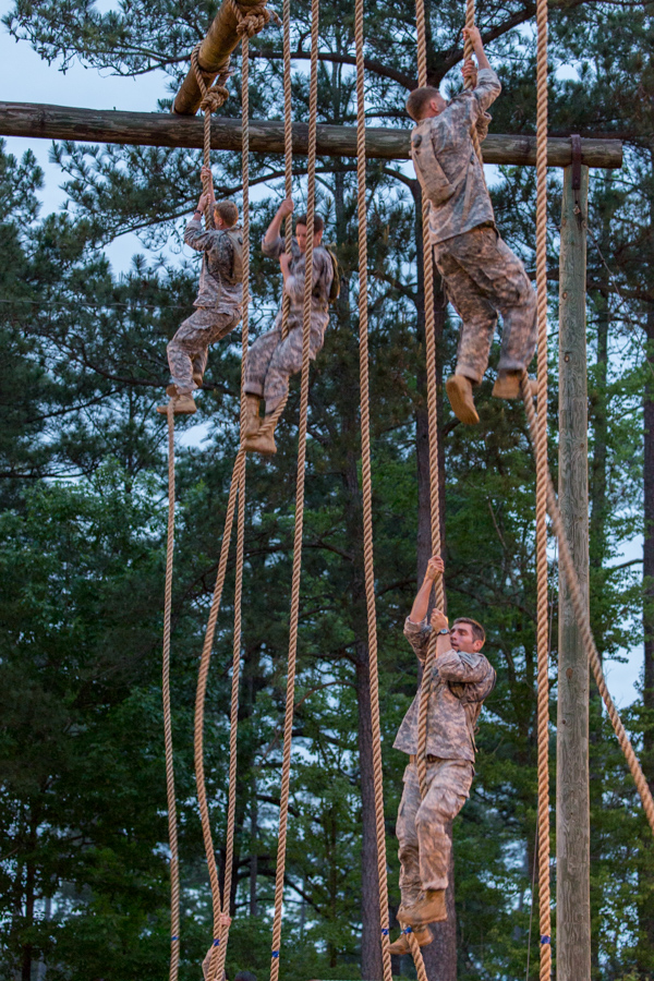 Rope Climb in Columbus, Georgia