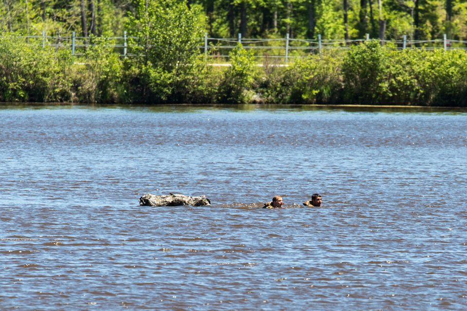 Out for a Swim in Columbus, Georgia