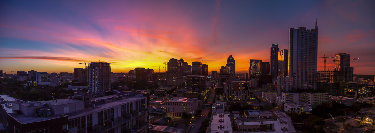Sunrise in Austin in Austin, Texas