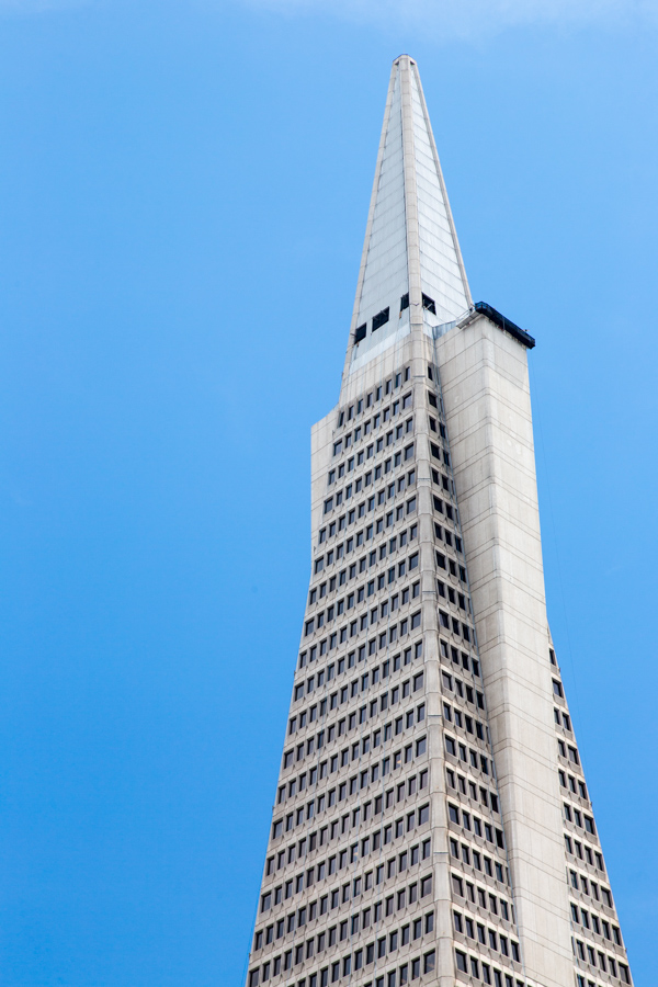 Transamerica Pyramid in San Francisco, California