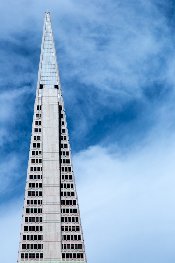 Transamerica Pyramid in San Francisco, California
