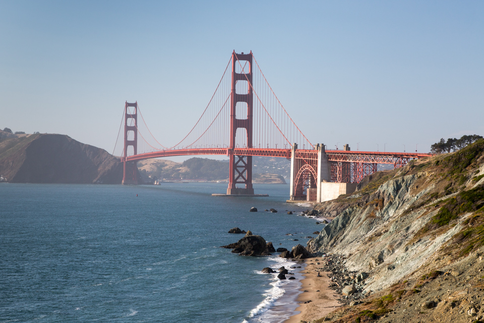 Marshall Beach in San Francisco, California