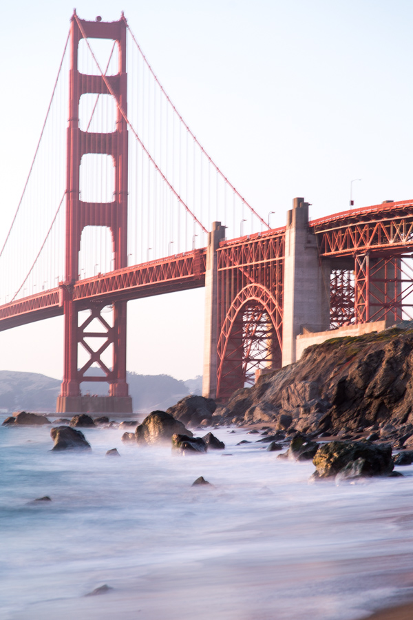 Bridge Rocks in San Francisco, California