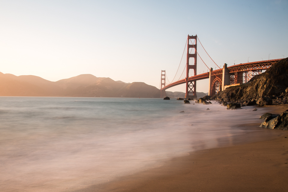 Smooth Beach in San Francisco, California