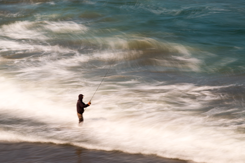 In the Waves in San Francisco, California