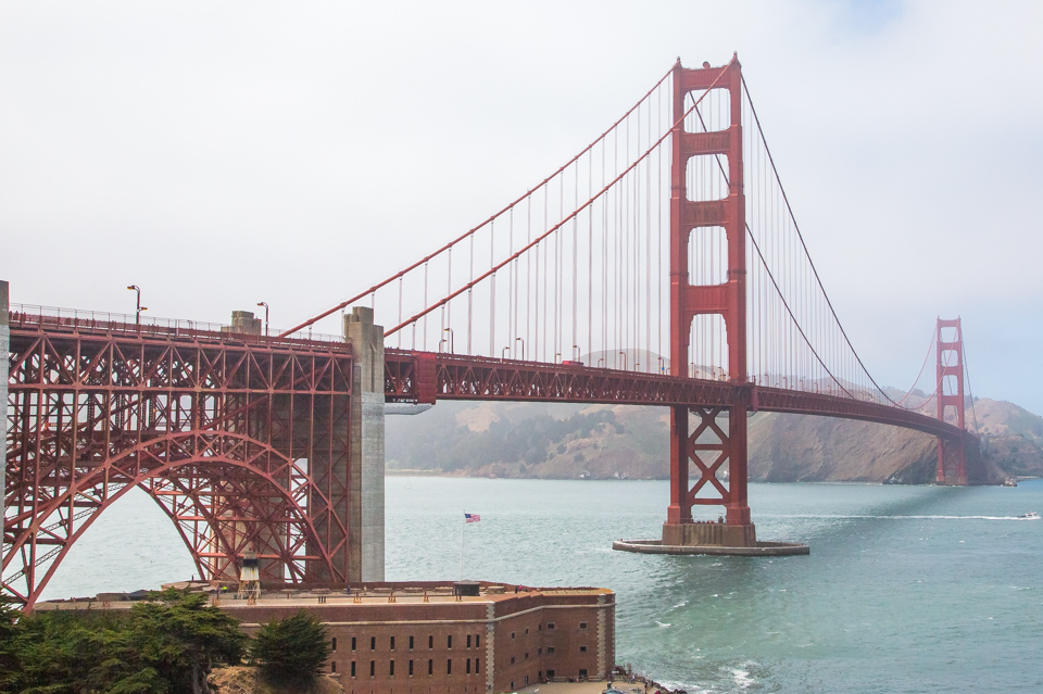 Fort Point in San Francisco, California