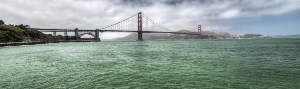 View from Torpedo Wharf in San Francisco, California