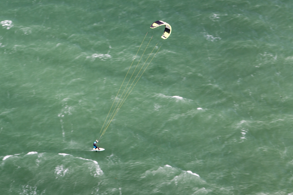 Sail Surfing in San Francisco, California