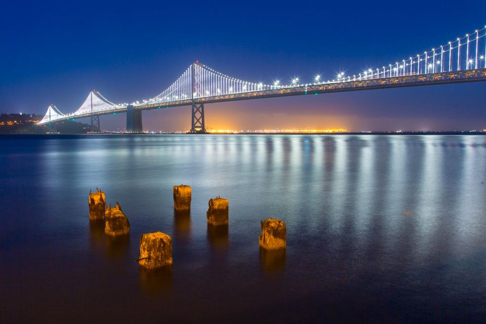 Bay Bridge in San Francisco, California