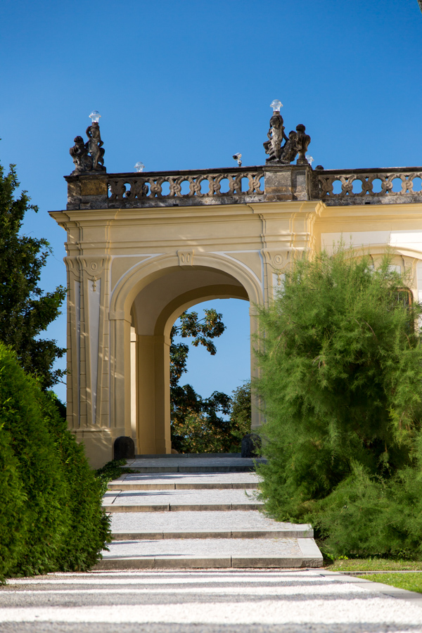 Patio in Prague, Czech Republic