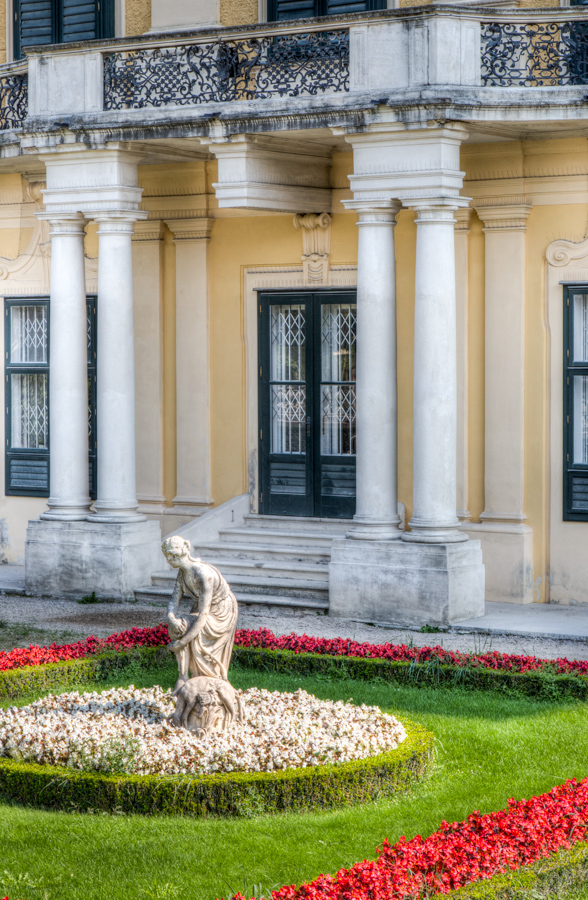 Palace Garden in Vienna, Austria