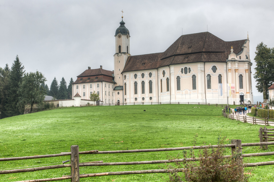 Church in the Meadow   in Fussen, Germany