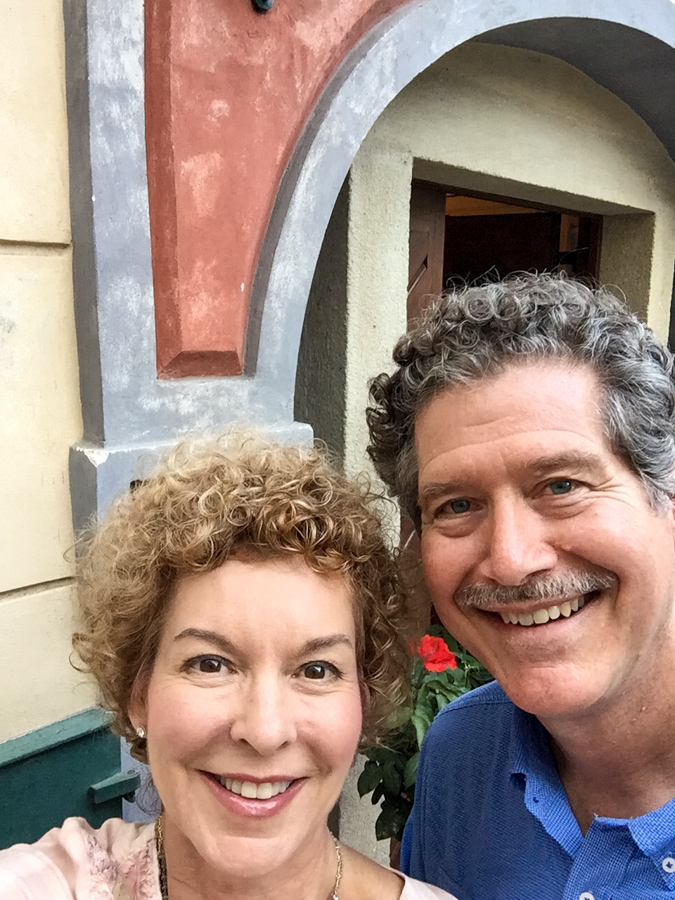 Cute Couple in Prague, Czech Republic