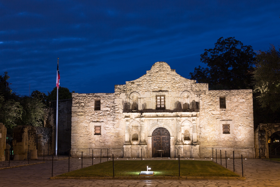 The Alamo in San Antonio, Texas