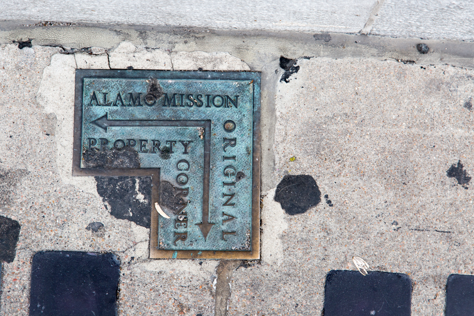 Wall Marker in San Antonio, Texas