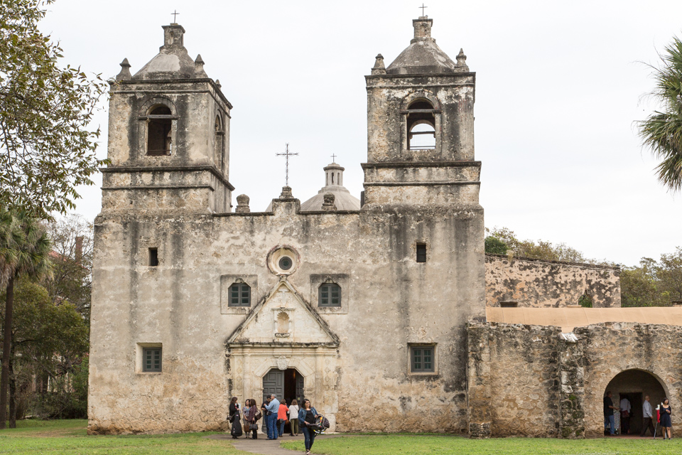 Mission Concepcion in San Antonio, Texas
