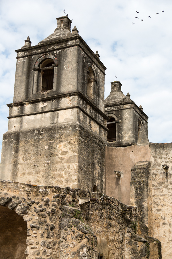 Old Towers in San Antonio, Texas