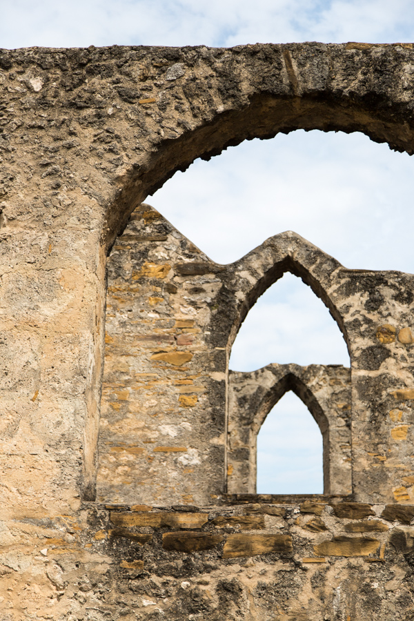 Arches and Sky in San Antonio, Texas