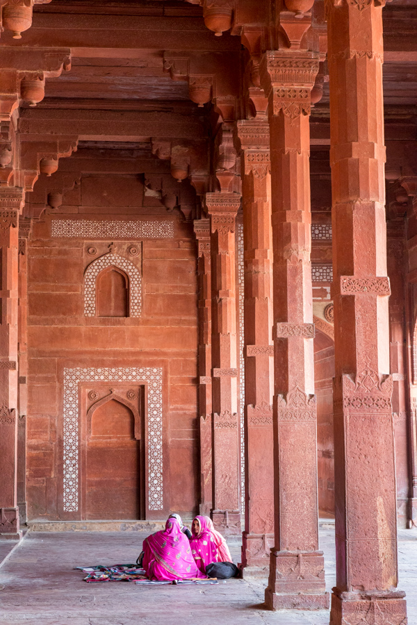 Sandstone Mosque in Fatehpur Sikri, India