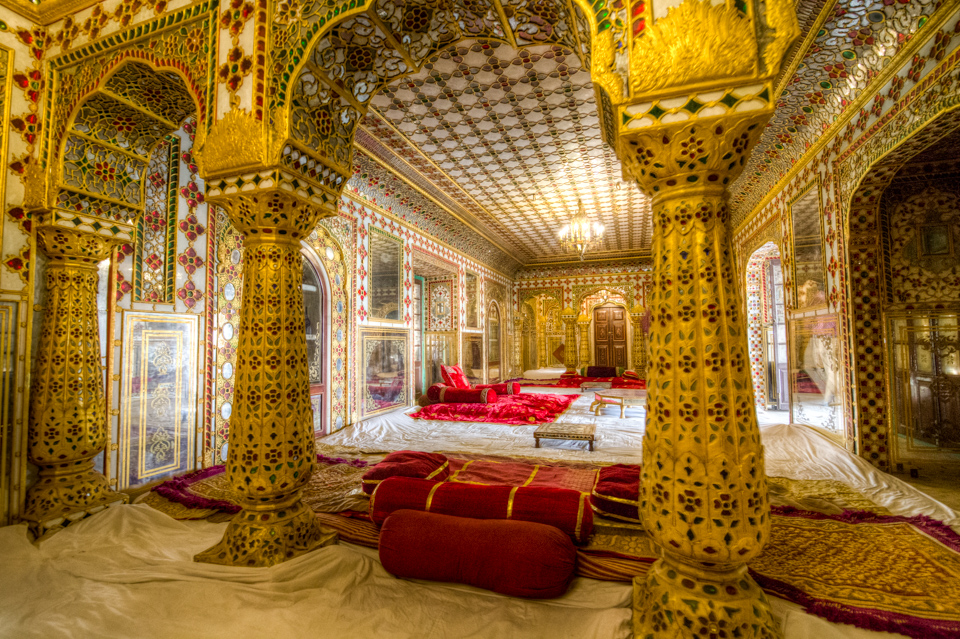 Throne Room in Jaipur, India