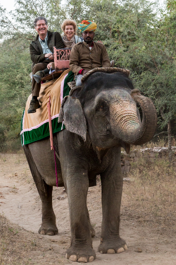 Elephant Ride in Jaipur, India