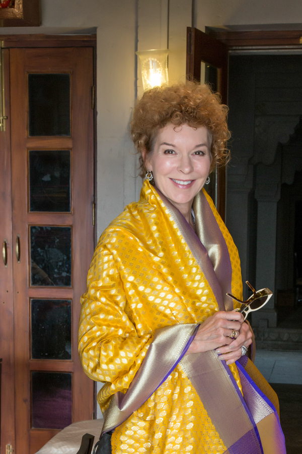 Sari in Varanasi, India