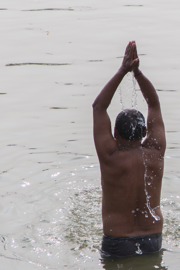 Sacred Water in Varanasi, India