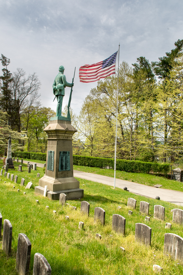 Civil War Resting Place in Tarrytown, New York