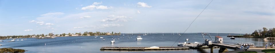 Monroe Inlet in Larchmont, New York