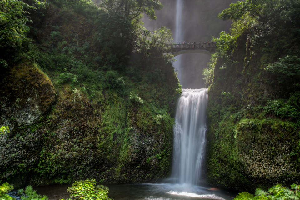 Multnomah Falls in Portland, Oregon