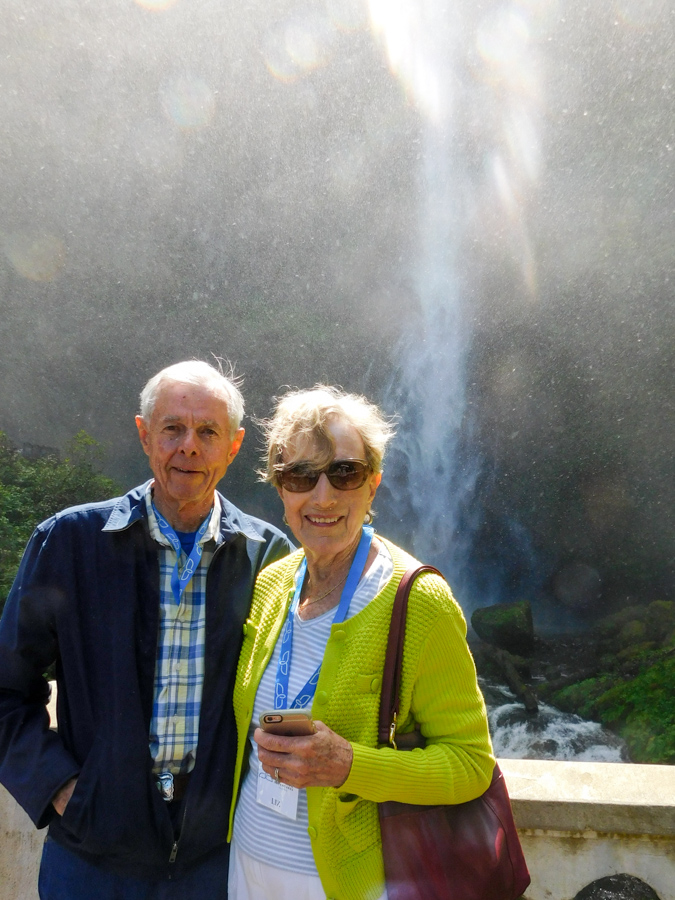Bill and Liz in Portland, Oregon
