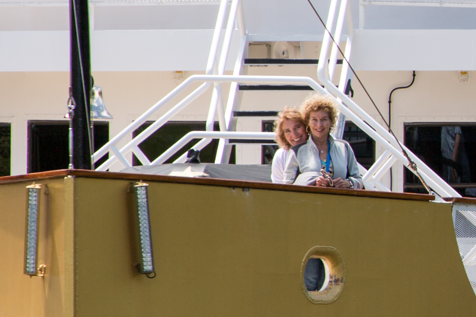 On the Boat in Portland, Oregon