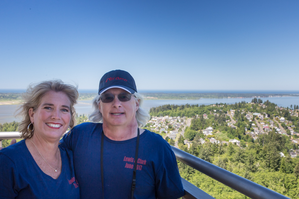 Up High in Astoria, Oregon