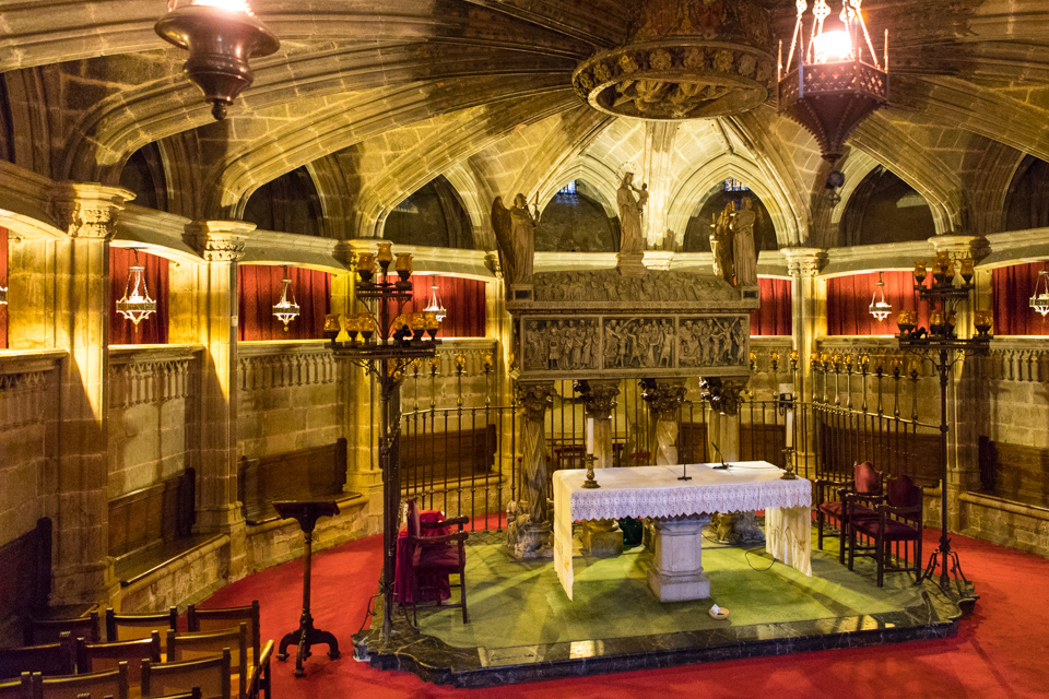 Santa Eulalia in Barcelona, Spain
