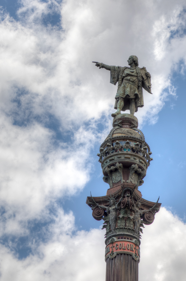 Columbus  in Barcelona, Spain