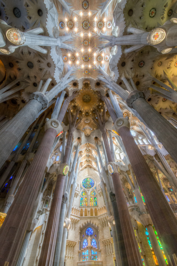 Sagrada Familia in Barcelona, Spain