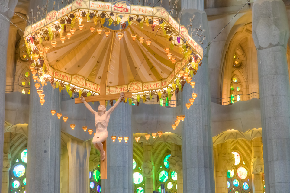 Altar in Barcelona, Spain