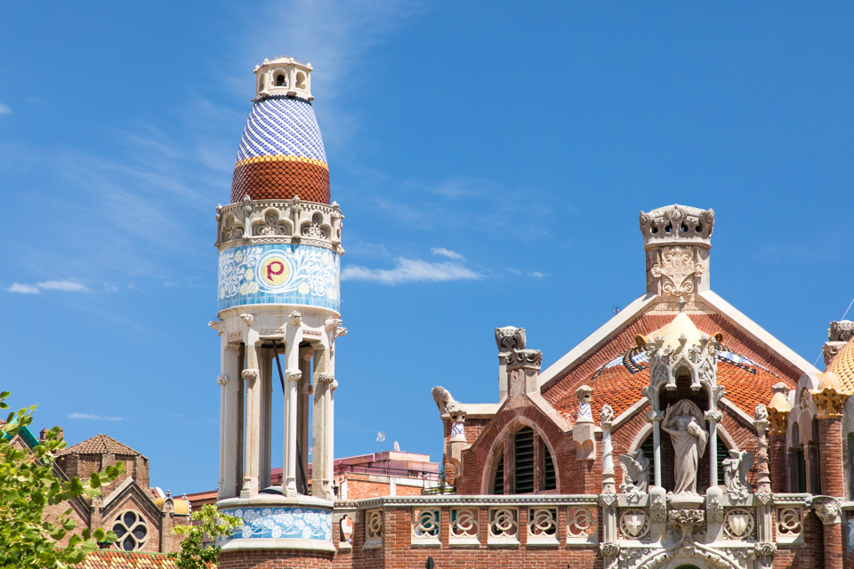 Fantastical Buildings in Barcelona, Spain