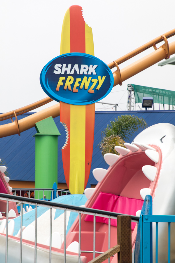Shark Frenzy in Santa Monica, California